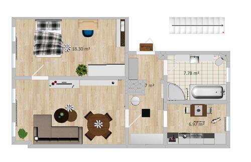 Foto - Sanierte 2-Raum-Wohnung Querstraße 18, Roßwein