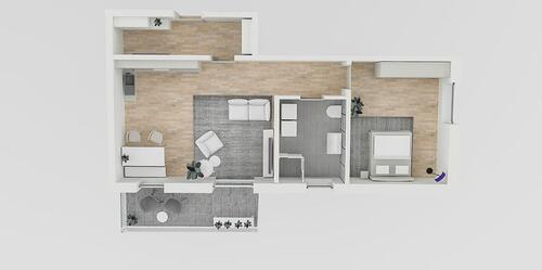 Foto - 2 Zimmer Erdgeschoßwohnung zur Miete in Bernhardswald