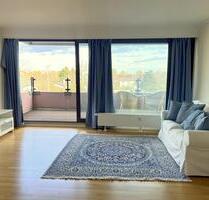 VOLLMÖBLIERTE 2-ZIMMER-WOHNUNG! Lichtdurchflutete Wohnung mit Balkon, Aufzug und TG-Stellplatz - Mörfelden-Walldorf