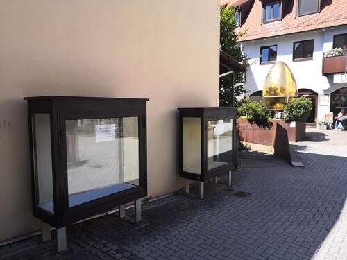 Foto - Werbefläche - Schaukasten in Schwabacher Innenstadt