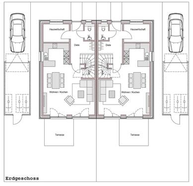Foto - 5 Zimmer Doppelhaushälfte in Bocholt