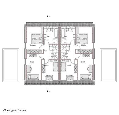 Foto - Doppelhaushälfte in Bocholt zur Miete