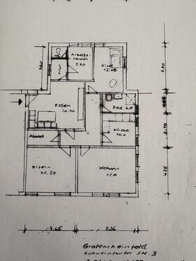 Foto - 4 Zimmer Etagenwohnung zum Kaufen in Grafenrheinfeld