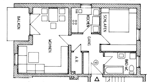 Foto - Etagenwohnung in Pfarrkirchen zur Miete