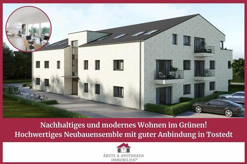Foto - Nachhaltiges & modernes Wohnen im Grünen - Hochwertige Neubauwohnung in Tostedt