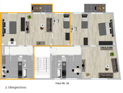 Foto - 3 Zimmer Etagenwohnung zur Miete in Essen
