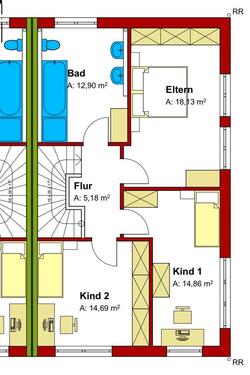 Foto - 4 Zimmer Doppelhaushälfte zur Miete in Schemmerhofen