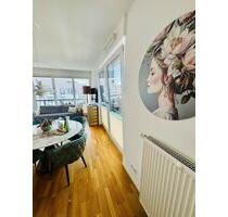 Stilvolle vollmöblierte Wohnung mit Loggia und Parkplatz - Osnabrück Hafen