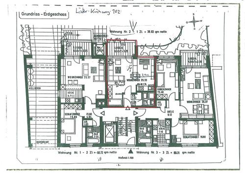 Foto - Sehr schöne, ruhige 1-Zimmerwohnung mit Balkon in der List