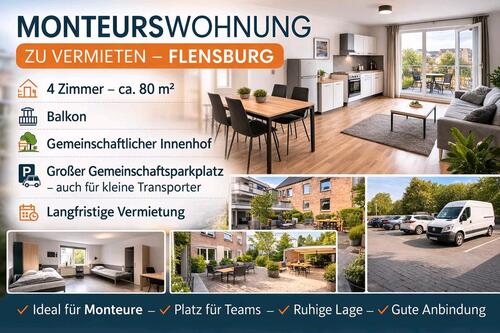 Foto - Monteurswohnung in Flensburg zentrale Lage 4 Zimmer