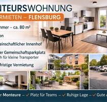 Monteurswohnung in Flensburg zentrale Lage 4 Zimmer