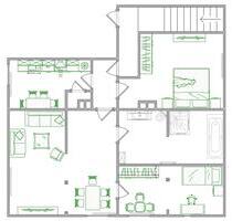 77qm DG Wohnung mit großem Bad (FBH) und Stellplatz - Itzstedt