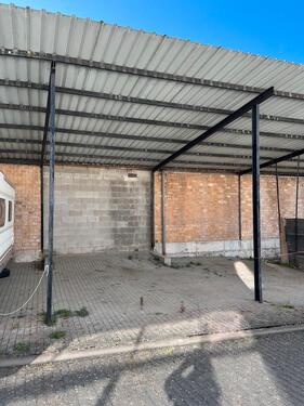 Foto - Stellplatz Carport Wohnwagen Wohnmobil