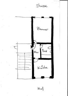 Foto - 1 Zimmer Erdgeschoßwohnung zur Miete in Chemnitz