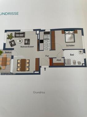 Foto - 2.5 Zimmer Etagenwohnung zum Kaufen in Walheim