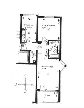Foto - Gr. möblierte 2 Zi.-Wohnung Neuperlach Süd am Parksee