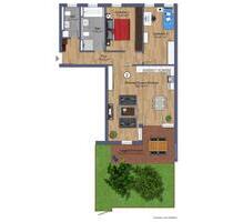 Charmante 3-Zimmer-Erdgeschosswohnung - Penzberg