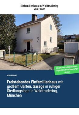 Foto - Freistehendes Einfamilienhaus in Waldtrudering