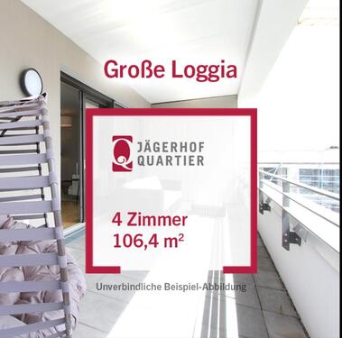 Foto - Stilvoll: 4-Zimmer-Neubauwohnung mit großer Loggia (#04)