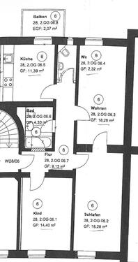 Foto - 3 Zimmer Etagenwohnung zur Miete in Simbach am Inn