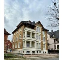 wunderschöne, sanierte 3-Raum-Wohnung im 2 Obergeschoss mit Balkon in Jugendstilvilla zu vermieten - Blankenburg (Harz)