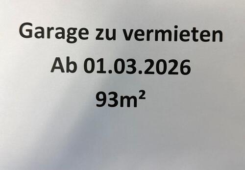 Foto - Garage, Halle, Lagerraum zu vermieten