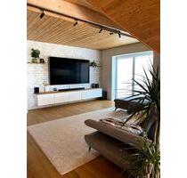 Große Maisonette Wohnung (teilmöbiliert) mit 30 qm Dachterrasse - Gochsheim