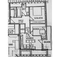 Helle 2,5 Zimmer Wohnung mit Balkon+Stellplatz- teilmöbliert - Thannhausen