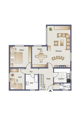 Foto - 3 Zimmer Bungalow zur Miete in Neuenkirchen