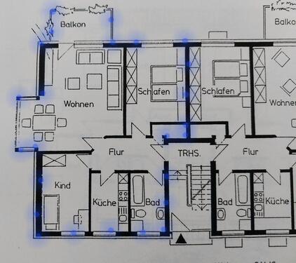 Foto - 3-Zimmer-Wohnung mit Balkon und Garage von Privat
