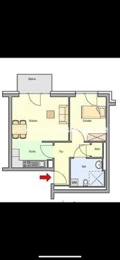 Foto - 2 Zimmer Etagenwohnung zur Miete in Hamburg