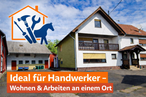 Foto - Bauernhof mit Nebengebäuden – ideal für Handwerker & Selbständige