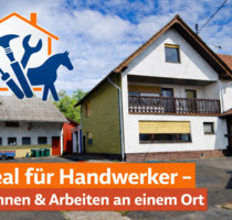 Bauernhof mit Nebengebäuden – ideal für Handwerker & Selbständige - Schotten