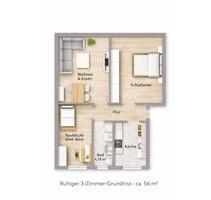 Ruhige 3 Zimmer Wohnung in Bad Kleinen (Bald verfügbar)