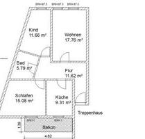 3-Raum-Wohnung mit EBK und Balkon - Oebisfelde-Weferlingen