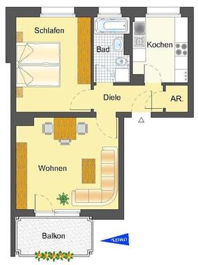 Foto - 2 Zimmer Etagenwohnung in Lüdenscheid