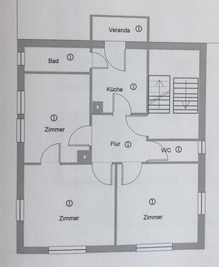 Foto - 3 Zimmer Altbau Wohnung frei ab Oktober zu verkaufen