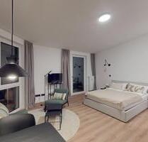 Dein Neustart in Berlin: Vollständig möbliertes Single-Apartment mit EINBAUKÜCHE und BALKON