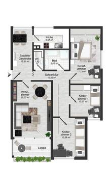 Foto - Etagenwohnung in Sindelfingen zum Kaufen