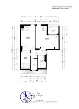 Foto - 3 Zimmer Dachgeschoßwohnung zum Kaufen in Berlin