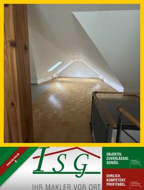 Foto - 2-Raum Maisonette-Wohnung im Zentrum - AB SOFORT - Parkett - DG