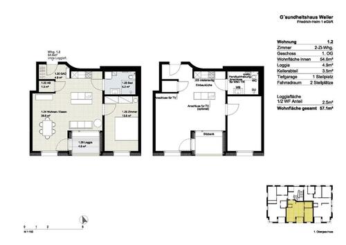 Foto - Etagenwohnung zur Miete in Weiler-Simmerberg
