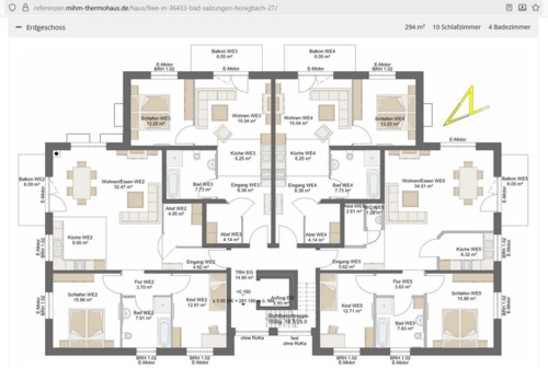 Foto - Wohnung mit Aufzug, Balkon, viel Komfort