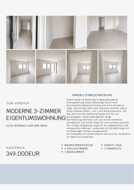 Foto - Eigentumswohnung zum Verkauf - 349.000,00&nbsp;EUR Kaufpreis, ca.&nbsp; 58,00&nbsp;m&sup2;