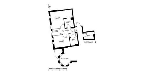 Foto - 2 Zimmer Etagenwohnung zur Miete in Bremen