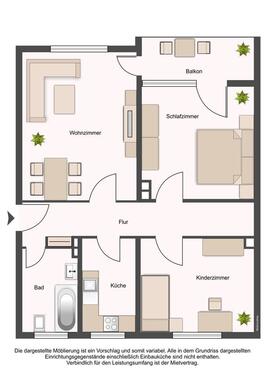Foto - 3 Zimmer Etagenwohnung in Heppenheim (Bergstraße)