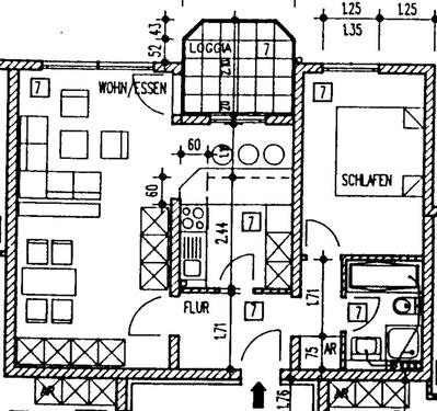 Foto - Etagenwohnung zur Miete in Bielefeld