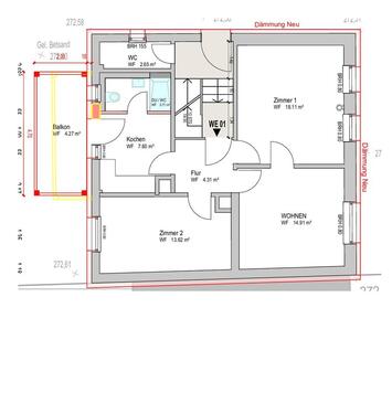 Foto - 3 Zimmer Etagenwohnung in Grenzach-Wyhlen