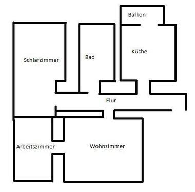 Foto - Nachmieter für 3 Zimmer Wohnung im Zentrum von Gera
