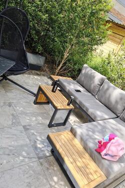 Foto - Einzimmerwohnung mit Fußbodenheizung, Einbauküche und Terrasse